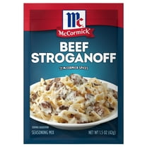 McCormick Beef Stroganoff Sauce Seasoning Mix, 1.5 oz Envelope