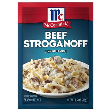 McCormick Beef Stroganoff Sauce Seasoning Mix, 1.5 oz Envelope