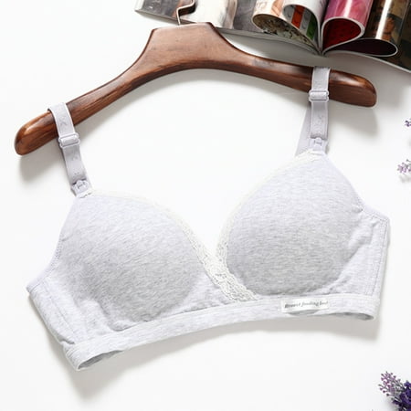 

CAICJ98 Lingerie for Women Low Cut Bra for Womens Deep V Underwear Bralette Crop Top Female Bra Push Up Brassiere Bra Grey