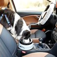 thumbnail image 4 of Cuenco de coche para mascotas, cuenco de agua de plástico extraíble portátil, cuenco flotante, para coche, azul, 4 of 5