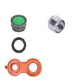thumbnail image 1 of Aireador de grifo de 24 mm de repuesto, kit de aireadores de grifo de cocina con filtro de boquilla ahorrador de agua, aireador de grifo de cocina para baño o cocina (6 piezas), fácil de instalar., 1 of 7
