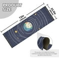 thumbnail image 5 of Yayeee Runner Rug for Bedroom 2'x6' Machine Washable Hallway Non Slip Mat, Beige Cat Planet, 5 of 8