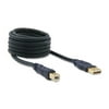 Belkin Gold Series Usb 2.0 Device Cable - Type A Male Usb - Type B Male Usb - 10ft - Gray (f3u133v10gld)