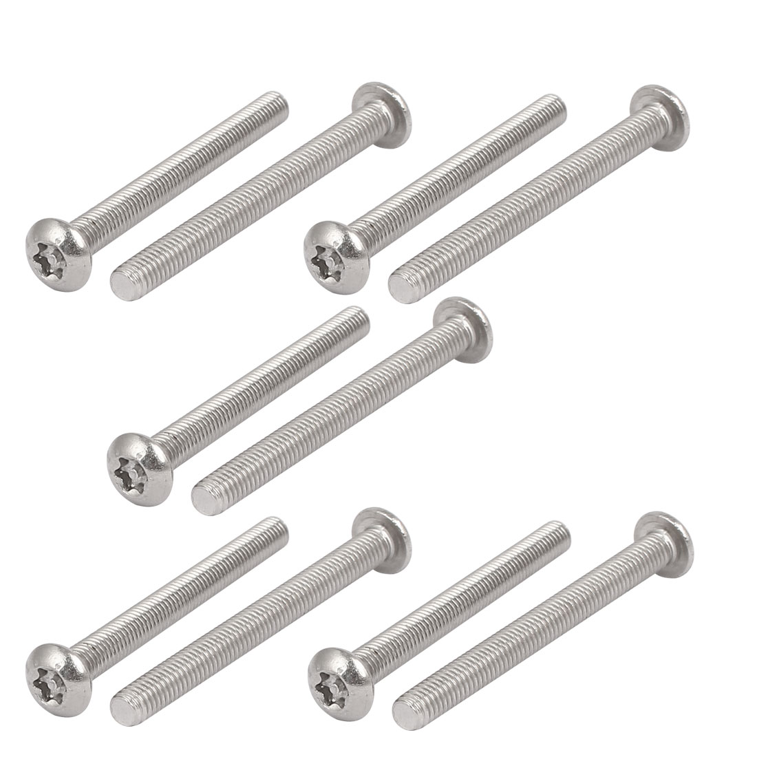 M5x50mm 304 Stainless Steel Button Head Torx Security Tamper Proof