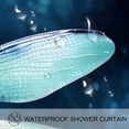 thumbnail image 3 of Dragonfly Waterproof Printed Bathroom Curtains with Hook for Shower Curtain Sets and Bathroom Decoration, 3 of 5