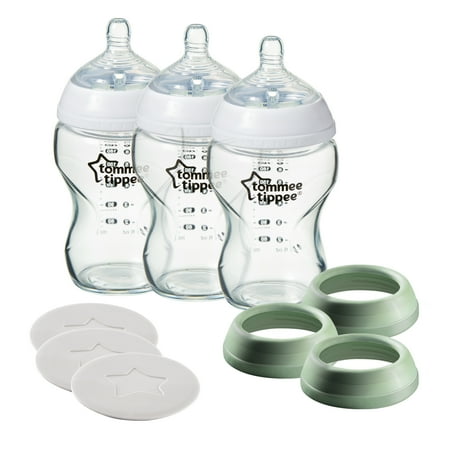 UPC 666519228153 product image for Tommee Tippee Closer to Nature 3 in 1 Convertible Glass Baby Bottles  Anti-Colic | upcitemdb.com