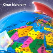 Children's Science Education Globe, 3D Rotating Light-Up World Map, Geography Learning Toy, Interactive Teaching Aid, Night Light Feature, STEM Educational Gift