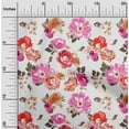 thumbnail image 2 of oneOone Velvet Pink Fabric Floral Sewing Craft Projects Fabric Prints By Yard 58 Inch Wide-WS, 2 of 4