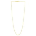 thumbnail image 4 of 14K Yellow Gold 18in 1mm Round Wheat Chain with Lobster Clasp, 4 of 4