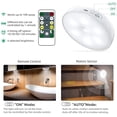 thumbnail image 4 of Lampe de Placard avec Veilleuse LED, Rechargeable par USB, Lot de 3 Veilleuses Sans Fil avec Contrôle Tactile et Télécommande, Luminosité Réglable, Lampe d'Armoire Alimentée, 4 of 4