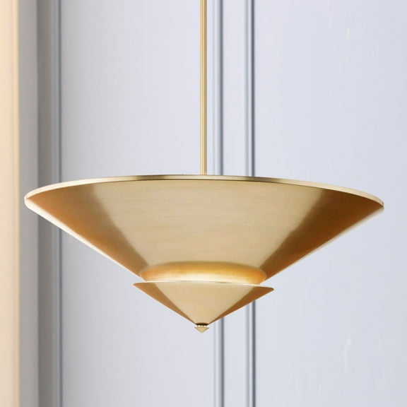Luxury Modern Ceiling Light, Soft Gold, UHP5051