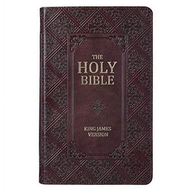 Holy Bible: KJV Giant Print Thumb Index Edition: Brun (King James Bible)