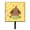 Puppy On Yellow Pawprints, variant on Puppy on Yellow Pawprints Leash or Key Holder