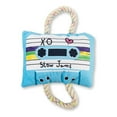thumbnail image 5 of Retro Cassette Tape Plush Dog Toy – with Squeaker & Crinkle Paper, 5 of 7