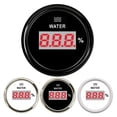 thumbnail image 2 of 52mm Water Level Gauge 2inch Marine Digital Car Boat Water Tank Level Indicator With 0~190 Ohm 240~33 Ohm Red Backlight 12V 24V ,Suits Most Tanks, 2 of 7