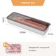 thumbnail image 2 of Recipiente para tocino Freshmage 304 de acero inoxidable de 1 kg de capacidad, 2 of 7
