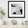 thumbnail image 2 of Giant Art 36x36 Grey Landscape V Matted and Framed in White, 2 of 3