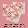 thumbnail image 4 of Keep Unique Flower Paper Napkins, Printed Decoupage Rose Napkins, Assorted Color, 20/Pack, 4 of 6