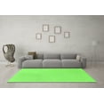 thumbnail image 3 of Ahgly Company Indoor Rectangle Solid Green Modern Area Rugs, 4' x 6', 3 of 4