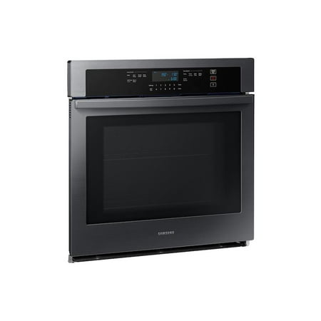 Samsung - 30" Built-In Single Wall Oven with WiFi - Black Stainless Steel