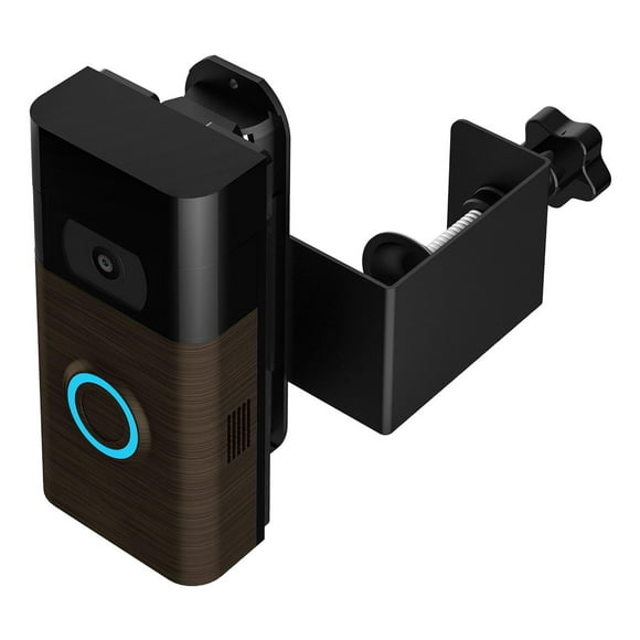 Soporte de timbre de video antirrobo Zulema de ángulo ajustable Soporte de Montaje sin taladro