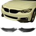 thumbnail image 2 of Ikon Motorsports Compatible with 14-20 BMW F32 4 Series M-T Msport Only Front Bumper Lip Splitter CF Carbon Fiber, 2 of 4