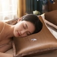 thumbnail image 1 of Linnome Cooling Pillowcase Double Sided Ice Silk Breathable Washable Ice Rattan Weave for Summer Sleep 23x15.7 Inch, 1 of 6