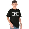 thumbnail image 5 of Born Shoot Forced Work Photographer Crewneck T Shirts Boy Girl Teen Brisco Brands L, 5 of 6