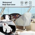 thumbnail image 6 of Pexmor White Weather-Resistant Captain Bucket Seat, 6 of 9