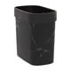 thumbnail image 4 of Cubo de basura de baño de mármol Cubo de basura doméstico sin tapa Cubo de basura doméstico Negro, 4 of 9