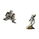 thumbnail image 5 of Escultura Moderna De Búho Y Estatua De Dama Tribal Africana, Adorno De Mesa Para Sala De Estar, Oficina, Gabinete, Decoración, Artesanía Hecha A Mano, Pieza De Arte Coleccionable., 5 of 8