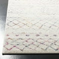 thumbnail image 4 of SAFAVIEH Madison Hannah Geometric Runner Rug, Ivory/Fuchsia, 2'3" x 10', 4 of 6