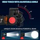 thumbnail image 2 of Waterproof Led Headlamp Powerful Headlamp Rechargeable Headlamp 4 Lighting Modes with Zoom Function Headlamp, 2 of 4