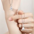 thumbnail image 4 of Collier de couple Saint Valentin main : 2 Pcs Collier de pendentif Collier simple assorti, 4 of 10