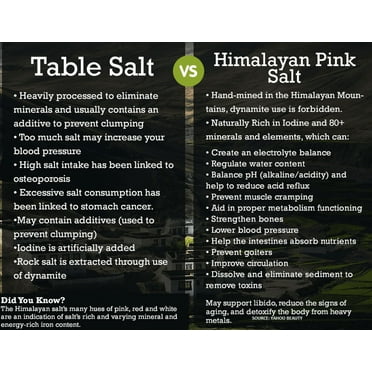 Himalayan Bath Salt Coarse Grade - 16 oz  (1lbs)  $6.75