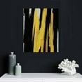 thumbnail image 4 of ONETECH - Gold Framed Black and Gold Abstract Wall Art 3D Textured Black and White Canvas Wall Decor with Gold Foil for Living Room Bedroom Office, Large  Modern Home Decor,, 4 of 4