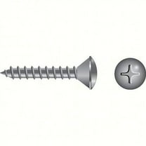 SeaChoice 59986; #8 X 1-1/4 Philoval Tapping Screw 100-Pack
