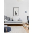 thumbnail image 4 of Bow On Bunny Framed Painting Art Print, 16.00" x 1.50", 4 of 5