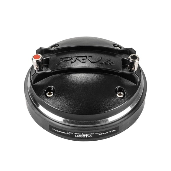 PRV AUDIO D280Ti-S 160 Watts Klaxon à Vis 1 Pouces Sortie 8 Ohm Pro AUDIO Compression (Simple)