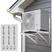 Mini Split Air Conditioner Wall Mounting Bracket, Max. Loading Capacity 600 lbs Heavy Duty Foldable Support Bracket for AC/Heat Pump Unit 9000-36000 BTU