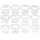 thumbnail image 1 of Temporary Stencils, Fast Makeup Body Paint Stencils Washable With 12 Sets For Party For Kid ANGGREK No, 1 of 7