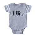 thumbnail image 1 of CafePress - I Bite_Tr - Cute Infant Baby Football Bodysuit, 1 of 1