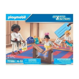 PLAYMOBIL Special Plus – Bárbaro Con Perro, Figura Medieval Con Armas, 10x3.5x12.5 Cm