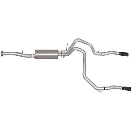 Cat-Back Dual Split Exhaust System, Stainless Fits select: 2007-2014 CHEVROLET SUBURBAN, 2007-2013 CHEVROLET AVALANCHE
