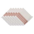thumbnail image 1 of Design Imports CAMZ11690 Pimento Striped Fringed Napkin - Set of 6, 1 of 2