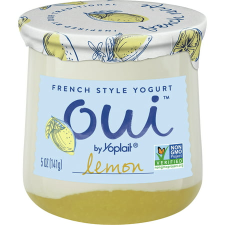 Oui by Yoplait Lemon Flavored French Style Yogurt - 5oz