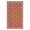 Orange, variant on Garvee 8'x10' Waterproof Outdoor Rug Modern Bordered Reversible Outdoor Carpet, Plastic Straw Rug Portable RV Picnic Camping Mat for Garden Backyard Deck Balcony, Black