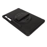 Tablet Protective Case, 3 Layer Drop Protection Rugged Multifunction Tablet Case Precise Cutouts  for  Tab S9+X810 for  Tab S7+ Black