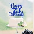 thumbnail image 3 of Cake Topper Kaoenla Feliz 73.º Cumpleaños con Brillo, 3 of 8