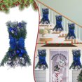 thumbnail image 1 of ¡Artículos en liquidación! Guirnalda navideña TAKTUK, decoración para escaleras, preiluminada, LED, inalámbrica, con luces, decoración y adornos colgantes, decoración navideña, decoración navideña, 1 of 8